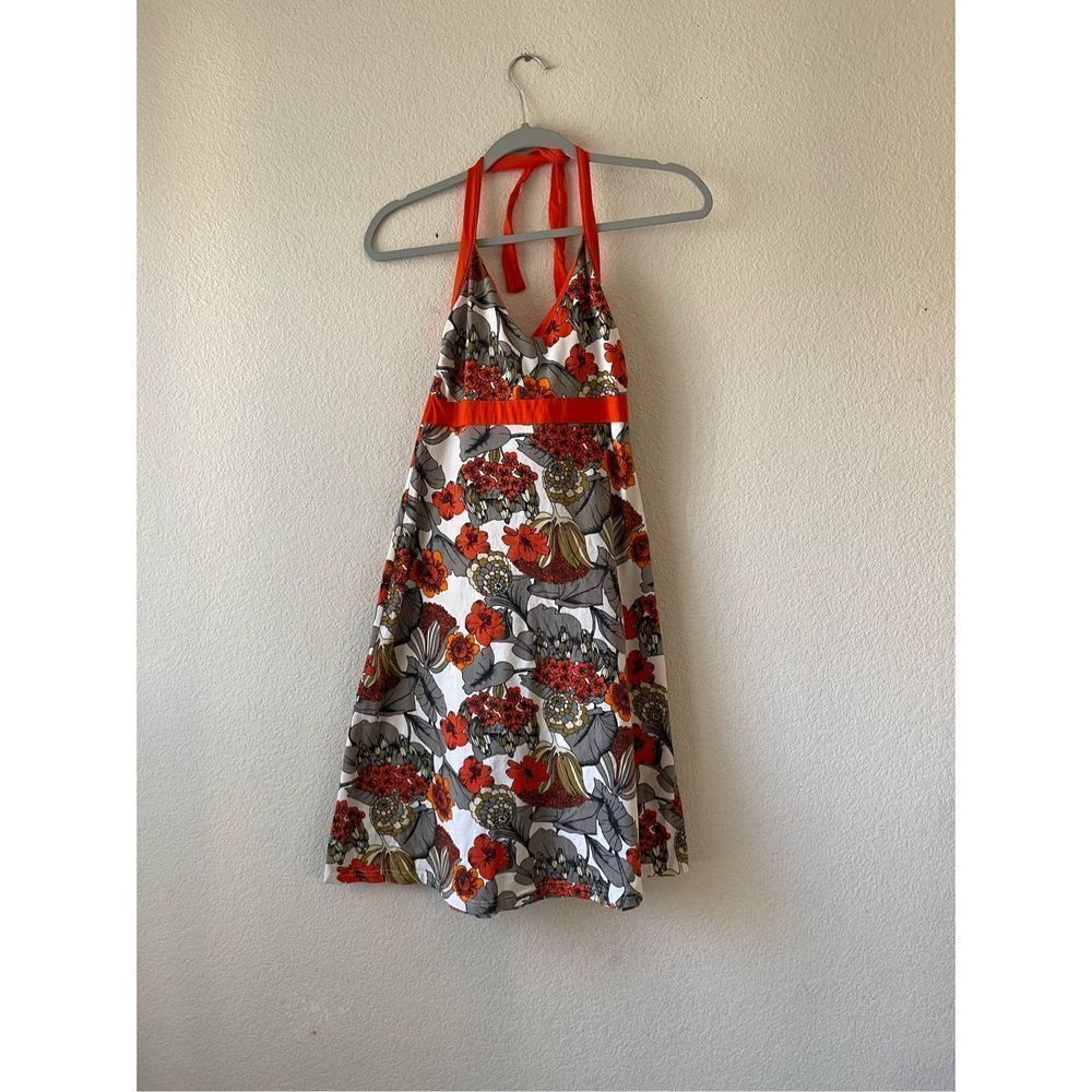 Patagonia halter‎ neck organic cotton dress size small